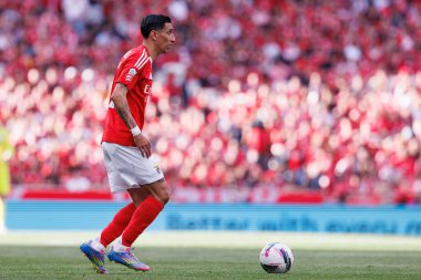 Angel Di Maria Liga Portekiz maçı sırasında SL Benfica ve Sporting CP (Maciej Rogowski) takımları arasında görüldü.)