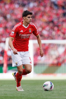 Antonio Silva Liga Portekiz maçı sırasında SL Benfica ve Sporting CP (Maciej Rogowski) takımları arasında görüldü.)