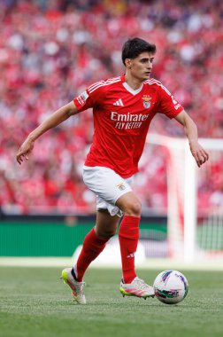 Antonio Silva Liga Portekiz maçı sırasında SL Benfica ve Sporting CP (Maciej Rogowski) takımları arasında görüldü.)