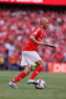 Fredrik Aursnes, Liga Portekiz maçı sırasında SL Benfica ve Sporting CP (Maciej Rogowski)