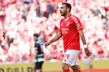 SL Benfica ve Sporting CP (Maciej Rogowski) takımları arasında oynanan Liga Portekiz maçında Vangelis Pavlidis görüldü)