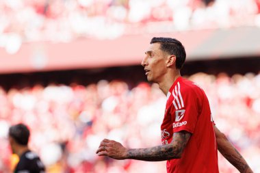 Angel Di Maria Liga Portekiz maçı sırasında SL Benfica ve Sporting CP (Maciej Rogowski) takımları arasında görüldü.)