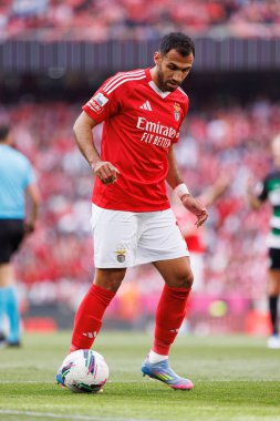 SL Benfica ve Sporting CP (Maciej Rogowski) takımları arasında oynanan Liga Portekiz maçında Vangelis Pavlidis görüldü)