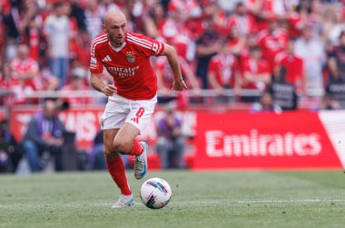 Fredrik Aursnes, Liga Portekiz maçı sırasında SL Benfica ve Sporting CP (Maciej Rogowski)