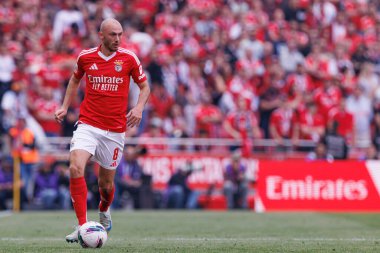Fredrik Aursnes, Liga Portekiz maçı sırasında SL Benfica ve Sporting CP (Maciej Rogowski)