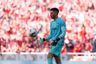 Rui Silva Liga Portekiz maçı sırasında SL Benfica ve Sporting CP (Maciej Rogowski) takımları arasında görüldü.)