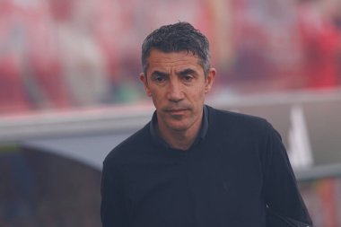 Bruno Lage Liga Portekiz maçı sırasında SL Benfica ve Sporting CP (Maciej Rogowski) takımları arasında görüldü.)