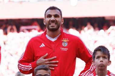 SL Benfica ve Sporting CP (Maciej Rogowski) takımları arasında oynanan Liga Portekiz maçında Vangelis Pavlidis görüldü)