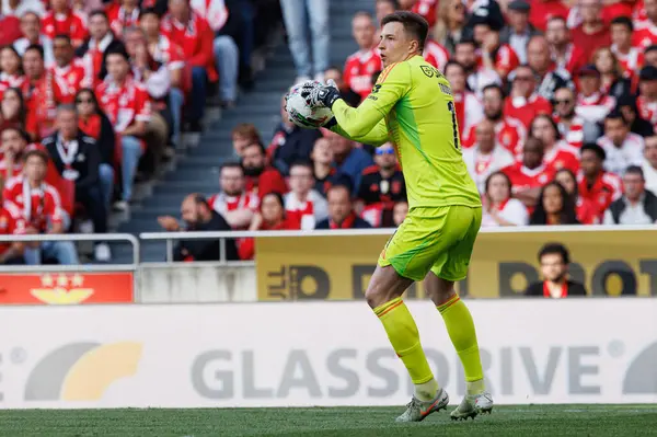 Anatoliy Trubin, Liga Portekiz maçı sırasında SL Benfica ve Sporting CP (Maciej Rogowski)