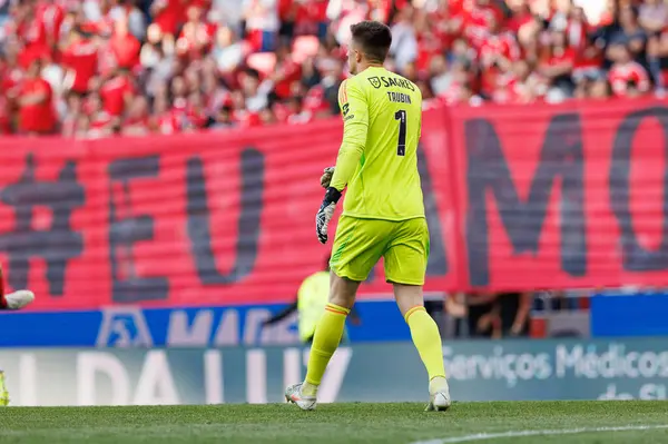 Anatoliy Trubin, Liga Portekiz maçı sırasında SL Benfica ve Sporting CP (Maciej Rogowski)