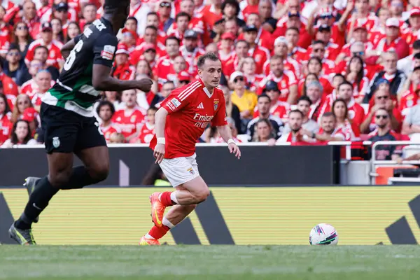 Kerem Akturkoglu Liga Portekiz maçı sırasında SL Benfica ve Sporting CP (Maciej Rogowski)