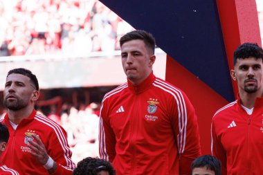 Anatoliy Trubin, Liga Portekiz maçı sırasında SL Benfica ve Sporting CP (Maciej Rogowski)