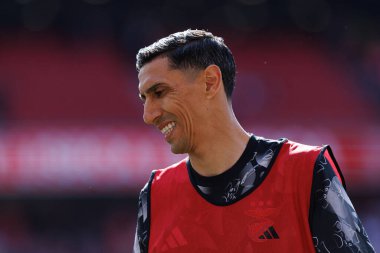 Angel Di Maria Liga Portekiz maçı sırasında SL Benfica ve Sporting CP (Maciej Rogowski) takımları arasında görüldü.)
