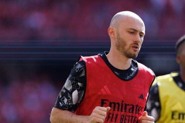 Fredrik Aursnes, Liga Portekiz maçı sırasında SL Benfica ve Sporting CP (Maciej Rogowski)