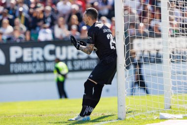 Joao Costa, Liga Portekiz maçı sırasında Estrela Amadora ve AVS Futebol SAD takımları arasında Estadio Jose Gomes (Maciej Rogowski)
