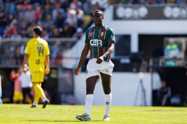 Nilton Varela, Liga Portekiz maçı sırasında Estrela Amadora ve AVS Futebol SAD takımları arasında Estadio Jose Gomes 'de (Maciej Rogowski)