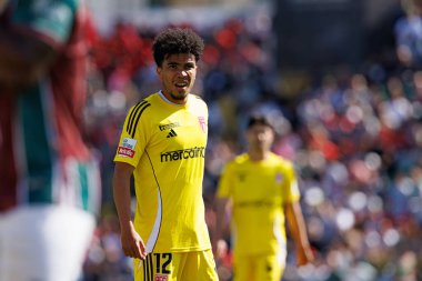 Gustavo Assuncao, Liga Portekiz maçı sırasında Estrela Amadora ve AVS Futebol SAD takımları arasında Estadio Jose Gomes 'de (Maciej Rogowski)