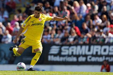 Lucas Piazon, Liga Portekiz maçı sırasında Estrela Amadora ve AVS Futebol SAD takımları arasında Estadio Jose Gomes (Maciej Rogowski)
