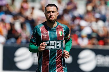 Liga Portekiz maçı sırasında Estrela Amadora ve AVS Futebol SAD takımları arasında Estadio Jose Gomes (Maciej Rogowski)