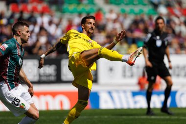 Fernando Fonseca, Liga Portekiz maçı sırasında Estrela Amadora ve AVS Futebol SAD takımları arasında Estadio Jose Gomes 'de (Maciej Rogowski)