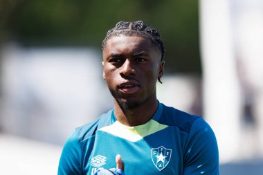 Manuel Keliano, Liga Portekiz maçı sırasında Estrela Amadora ve AVS Futebol SAD takımları arasında Estadio Jose Gomes 'de görüldü (Maciej Rogowski)