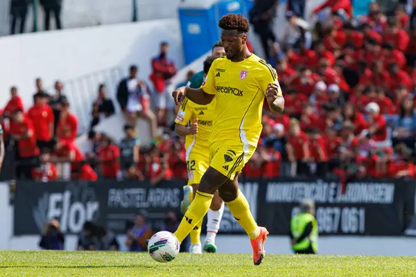 Ze Luis, Liga Portekiz maçı sırasında Estrela Amadora ve AVS Futebol SAD takımları arasında Estadio Jose Gomes 'de görüldü (Maciej Rogowski)