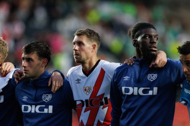 Estadio de Vallecas 'ta Rayo Vallecano ve Real Betis Balompie (Maciej Rogowski) takımları arasında oynanan maçta Florian Lejeune görüldü.