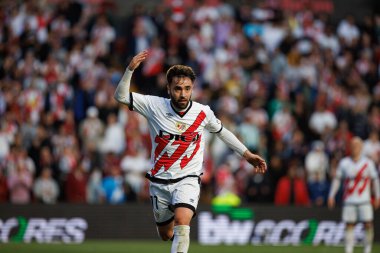 Unai Lopez, Estadio de Vallecas 'ta Rayo Vallecano ve Real Betis Balompie takımları arasında oynanan LaLiga EA SPORTS maçı sırasında görüldü (Maciej Rogowski