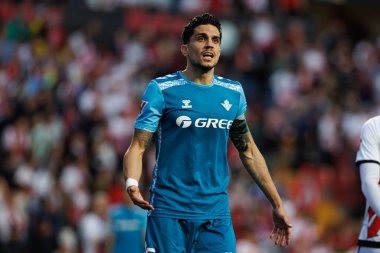 Marc Bartra, Estadio de Vallecas 'ta Rayo Vallecano ve Real Betis Balompie takımları arasında oynanan LaLiga EA SPORTS maçı sırasında görüldü (Maciej Rogowski