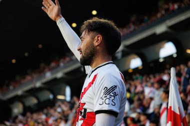 Unai Lopez, Estadio de Vallecas 'ta Rayo Vallecano ve Real Betis Balompie takımları arasında oynanan LaLiga EA SPORTS maçı sırasında görüldü (Maciej Rogowski