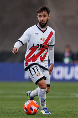 Unai Lopez, Estadio de Vallecas 'ta Rayo Vallecano ve Real Betis Balompie takımları arasında oynanan LaLiga EA SPORTS maçı sırasında görüldü (Maciej Rogowski