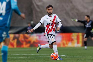 Unai Lopez, Estadio de Vallecas 'ta Rayo Vallecano ve Real Betis Balompie takımları arasında oynanan LaLiga EA SPORTS maçı sırasında görüldü (Maciej Rogowski