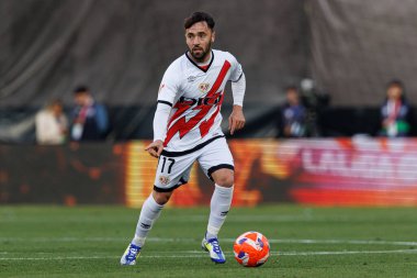 Unai Lopez, Estadio de Vallecas 'ta Rayo Vallecano ve Real Betis Balompie takımları arasında oynanan LaLiga EA SPORTS maçı sırasında görüldü (Maciej Rogowski