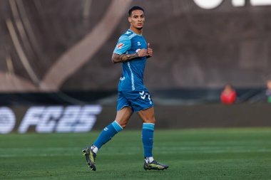 Estadio de Vallecas 'ta Rayo Vallecano ve Real Betis Balompie takımları arasında oynanan LaLiga EA SPORTS maçında Antony Santos görüldü (Maciej Rogowski