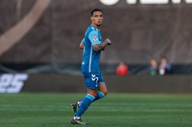 Estadio de Vallecas 'ta Rayo Vallecano ve Real Betis Balompie takımları arasında oynanan LaLiga EA SPORTS maçında Antony Santos görüldü (Maciej Rogowski