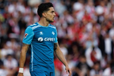 Marc Bartra, Estadio de Vallecas 'ta Rayo Vallecano ve Real Betis Balompie takımları arasında oynanan LaLiga EA SPORTS maçı sırasında görüldü (Maciej Rogowski