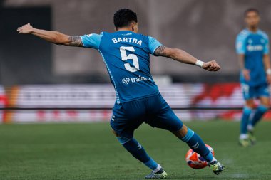 Marc Bartra, Estadio de Vallecas 'ta Rayo Vallecano ve Real Betis Balompie takımları arasında oynanan LaLiga EA SPORTS maçı sırasında görüldü (Maciej Rogowski