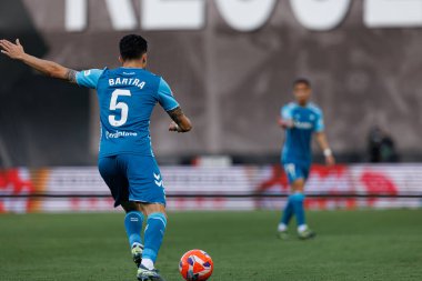 Marc Bartra, Estadio de Vallecas 'ta Rayo Vallecano ve Real Betis Balompie takımları arasında oynanan LaLiga EA SPORTS maçı sırasında görüldü (Maciej Rogowski