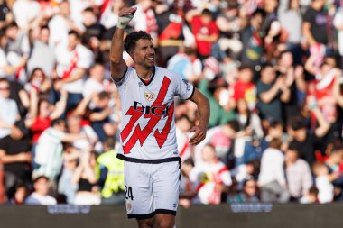 Florian Lejeune, Estadio de Vallecas 'taki Rayo Vallecano ve Real Betis Balompie (Maciej Rogowski