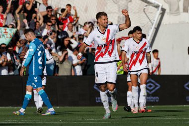 Florian Lejeune, Estadio de Vallecas 'taki Rayo Vallecano ve Real Betis Balompie (Maciej Rogowski