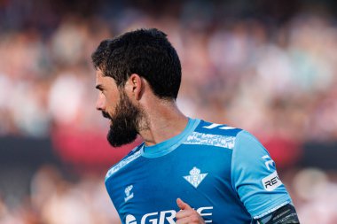 Estadio de Vallecas 'ta Rayo Vallecano ve Real Betis Balompie (Maciej Rogowski) takımları arasında LaLiga EA SPORTS maçı sırasında görüldü.