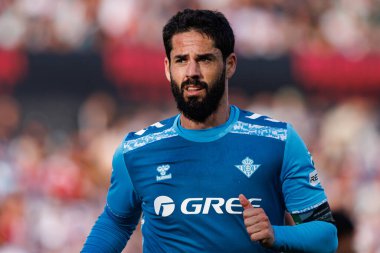 Estadio de Vallecas 'ta Rayo Vallecano ve Real Betis Balompie (Maciej Rogowski) takımları arasında LaLiga EA SPORTS maçı sırasında görüldü.