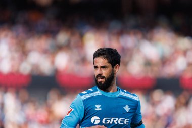 Estadio de Vallecas 'ta Rayo Vallecano ve Real Betis Balompie (Maciej Rogowski) takımları arasında LaLiga EA SPORTS maçı sırasında görüldü.