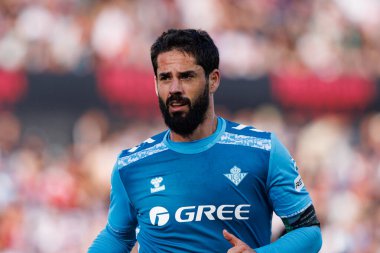 Estadio de Vallecas 'ta Rayo Vallecano ve Real Betis Balompie (Maciej Rogowski) takımları arasında LaLiga EA SPORTS maçı sırasında görüldü.