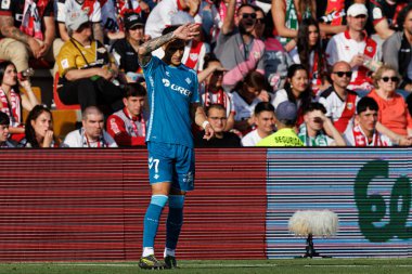Estadio de Vallecas 'ta Rayo Vallecano ve Real Betis Balompie takımları arasında oynanan LaLiga EA SPORTS maçında Antony Santos görüldü (Maciej Rogowski