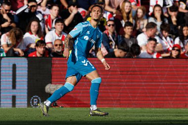 Estadio de Vallecas 'ta Rayo Vallecano ve Real Betis Balompie takımları arasında oynanan LaLiga EA SPORTS maçında Antony Santos görüldü (Maciej Rogowski