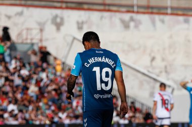 Cucho Hernandez, Estadio de Vallecas 'ta Rayo Vallecano ve Real Betis Balompie (Maciej Rogowski) takımları arasında LaLiga EA SPORTS maçında görüldü.