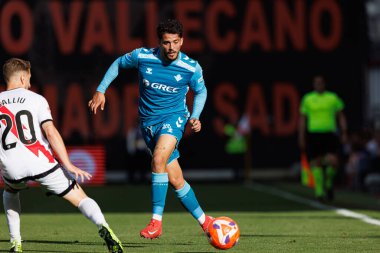 Pablo Fornals, Estadio de Vallecas 'ta Rayo Vallecano ve Real Betis Balompie takımları arasında oynanan LaLiga EA SPORTS maçı sırasında görüldü (Maciej Rogowski