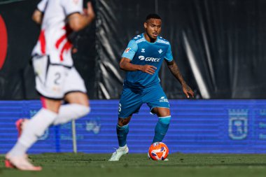 Natan, Estadio de Vallecas 'ta Rayo Vallecano ve Real Betis Balompie takımları arasında oynanan LaLiga EA SPORTS maçı sırasında görüldü (Maciej Rogowski