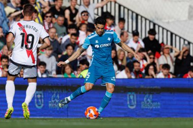 Marc Bartra, Estadio de Vallecas 'ta Rayo Vallecano ve Real Betis Balompie takımları arasında oynanan LaLiga EA SPORTS maçı sırasında görüldü (Maciej Rogowski